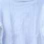 Old Navy Super Soft White Women's Sweater Sweater Pointelle Mock Neck Size M 001