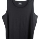 St John's Bay Black Women's Tank Top Sleeveless Pullover 2X 018 St John's Bay Black Women's Tank Top Sleeveless Pullover 2X 018