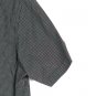 Van Heusen Black Men's Dress Shirt Short Sleeve Button Down Size Medium 011