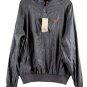 Duckster Gray Women's Windbreaker Jacket Full Front Zip XL 048