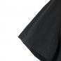 Draper's & Damon's Black Women's Short Padded Sleeve Top Blouse 2X 039