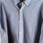 Amazon Essentials Blue Men's Dress Shirt Long Sleeve Button Down XXL 010