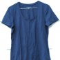 Amazon Essentials Navy Blue Women's Shirt Short Sleeve Scoop Neck Size M 022