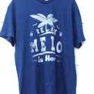 Delta Pro Weight Men's Navy Blue Relax Melo Is Here Graphic Tee Shirt Size L 005