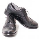 Madden Harlow Men's Dress Shoes Wingtip Black Leather Oxford Lace Up Size 10