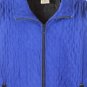 Allison Daley Blue Women's Vest Quilted Pattern Front Pockets Zip 14 057