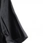 Sag Harbor Black Women's Button Up Blouse Collared Short Sleeve 2X 055