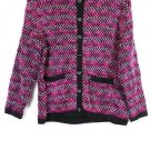 Dressbarn Multicolor Women's Knit Cardigan Sweater Collared 2X 002