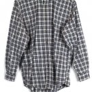 Eddie Bauer Blue Plaid Men's Long Sleeve Dress Shirt Button Down Small 014 Eddie Bauer Blue Plaid Men's Long Sleeve Dress Shirt Button Down Small 014