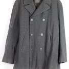 Old Navy Black Men's Coat Jacket Double Breast 6 Buttons Front 2 Pockets XL Old Navy Black Men's Coat Jacket Double Breast 6 Buttons Front 2 Pockets XL