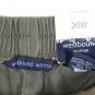 Westbound Green Women's Short Pants Elastic Waist Drawstring Size 20W 003