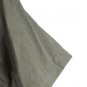 Arrow Gray White Check Men's Dress Shirt Short Sleeve Button Down Large 001