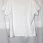 Emma James White Women's Short Sleeve Top Blouse Size 2 038
