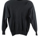 Preston & York Black Women's Pullover Knit Stretch Sweater Long Sleeve Large 043
