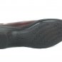 Clarks Women's Comfort Shoes Wedges Red Leather Slip On Size 9.5 M