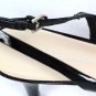 Franco Sarto Black Women's Sling Back Heels Shoes Sandals Open Toe 9.5M
