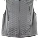 Xersion Gray Women's Vest Front Pockets Zip Closure Large 053
