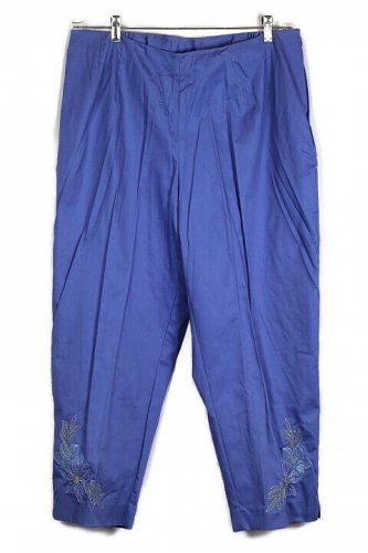 Emma James Blue Women's Dress Pants Side Zip 18W 004