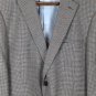 Sartorial Black White Houndstooth Men's Blazer Suit Size Medium