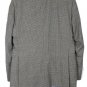 Sartorial Black White Houndstooth Men's Blazer Suit Size Medium