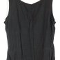 Emma James Black Women's Tank Top Sleeveness Scoop Neck 1 027