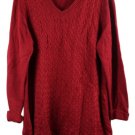 Croft & Barrow Red Women's Knit Pullover Sweater 2X 023 Croft & Barrow Red Women's Knit Pullover Sweater 2X 023