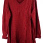 Croft & Barrow Red Women's Knit Pullover Sweater 2X 023