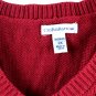 Croft & Barrow Red Women's Knit Pullover Sweater 2X 023