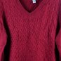 Croft & Barrow Red Women's Knit Pullover Sweater 2X 023