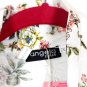 Angela Plus White Floral Women's Light Career Blazer Jacket Slip On 2XL 047