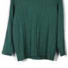 Dressbarn Green Women's Long Sleeve Pullover Shirt Size 18/20 023