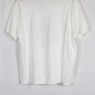 Emma James White Women's Casual Short Sleeve Shirt Size 2 006