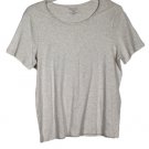 White Stag Beige Women's Casual Shirt Short Sleeve Pullover XXL 020