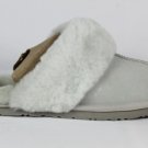 Women's Slippers Blue Soft & Fuzzy Size 7