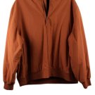 Claiborne Men's Orange Outwear Microfiber Light Bomber Jacket Size 2X  010