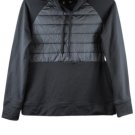 Xersion Black Men's Fleece Sweatshirt Pullover Drawstring Medium 003