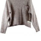 a.n.a a new approach Women's Knit Pullover Sweater Front Pocket Large 053