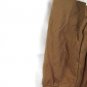 Original Design Brown Women's Sweatshirt Hooded Drawstring Full Zip XL 035