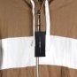 Original Design Brown Women's Sweatshirt Hooded Drawstring Full Zip XL 035