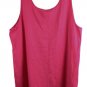 Sonoma Lifestyle Pink Women's Everyday Tank Top 2X 058
