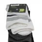 All In Motion 3 Pack White Gray Black Men's Crew Socks Sizes 6-12 016