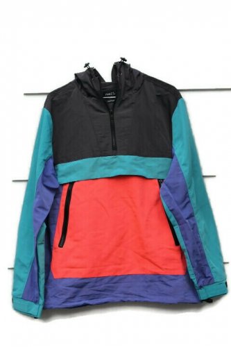 Rue 21 Multicolor Men's Lightweight Outdoor Jacket Rain Coat Size M  010