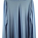 Hanes Blue Men's Stretch Shirt Long Sleeve Pullover Crewneck XL 007