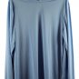 Hanes Blue Men's Stretch Shirt Long Sleeve Pullover Crewneck XL 007