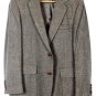 Imperial by Haggar Brown Chevron 100% Wool Men's Blazer Suit Coat Size 40