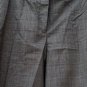 Worthington Modern Fit Sits Below the Waist Brown Plaid  Shorts Size 18   012