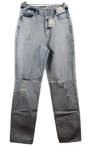 a.n.a. A New Approach Blue Women's Denim Dad Jean High Rise Size 8 050