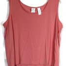 Emma James Orange Women's Pullover Sleeveless Tank Top Size 2 034