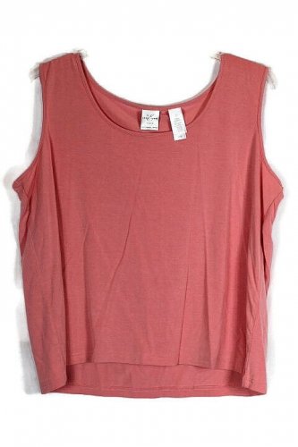 Emma James Orange Women's Pullover Sleeveless Tank Top Size 2 034