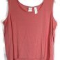 Emma James Orange Women's Pullover Sleeveless Tank Top Size 2 034